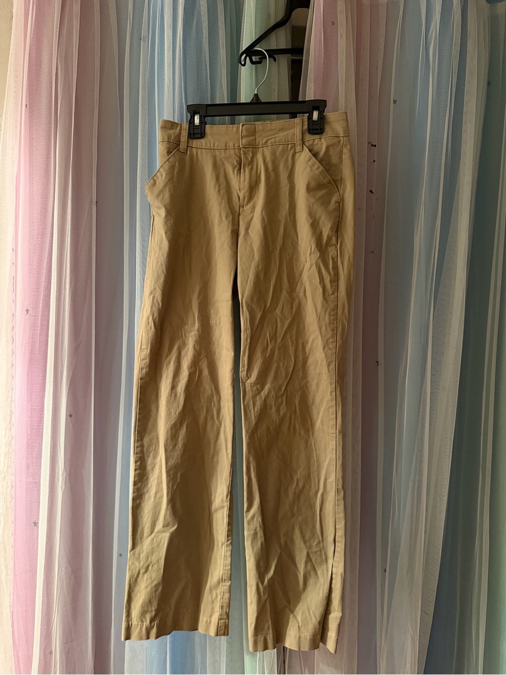 Dickies Women's Khaki Relaxed Fit Pants